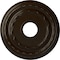 Ekena Millwork Dublin Ceiling Medallion (Fits Canopies up to 8 1/4"), 15 3/8"OD x 3 5/8"ID x 1"P, Bronze CM15DUBZS - alternate 1